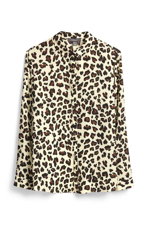 Chemise À Imprimé Léopard
