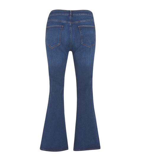 Blue High Waist Brooke Flared Jeans