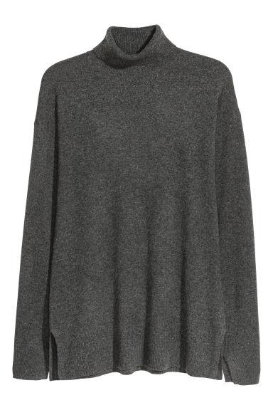 Maglia Collo Alto In Cashmere