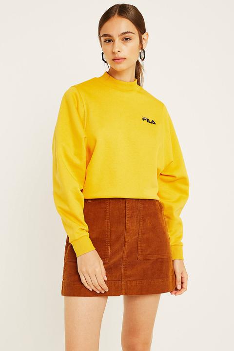 yellow fila jumper