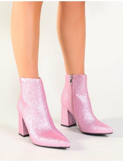 empire pointed toe ankle boots