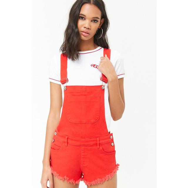 shorts with suspenders forever 21
