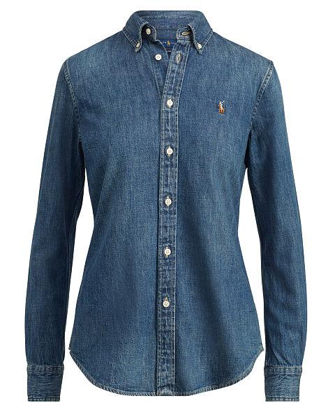 Camicia In Denim Custom-fit