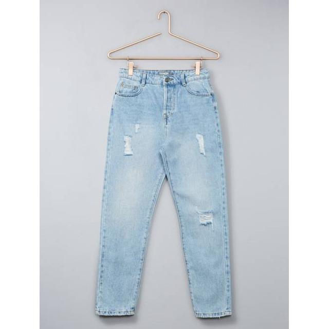 Jeans Mom Destroy from KIABI on 21 Buttons