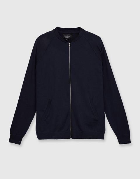 Bomber Cremallera Contraste