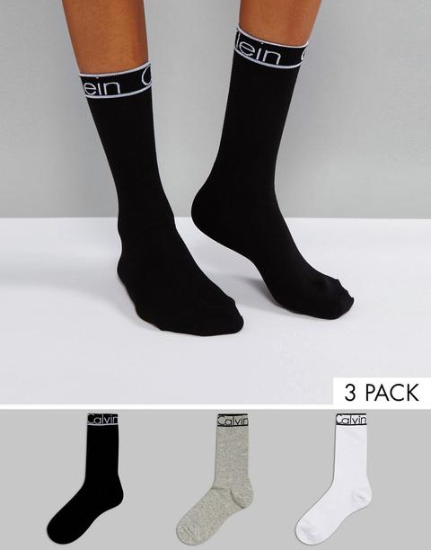 Calvin Klein Holiday Logo Sock Gift Box