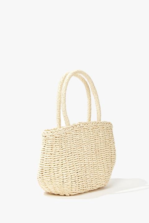 forever 21 straw tote