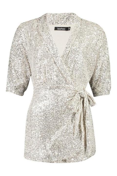 sequin blazer playsuit