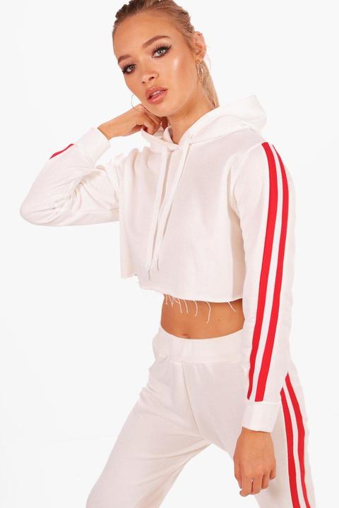 Athleisure Side Stripe Hoodie