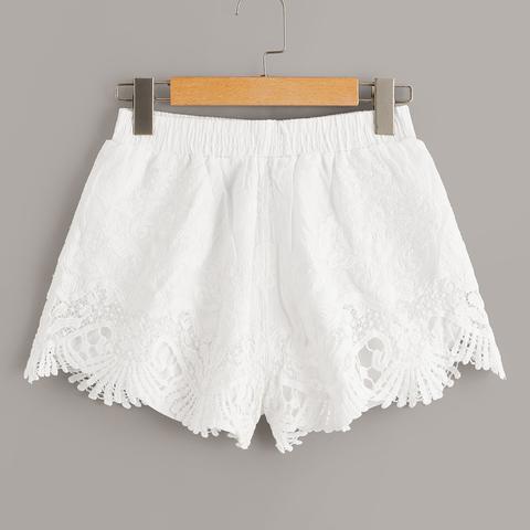 Shorts Monoclore Con Pizzo