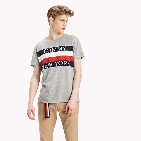 T-shirt Girocollo Misto Cotone