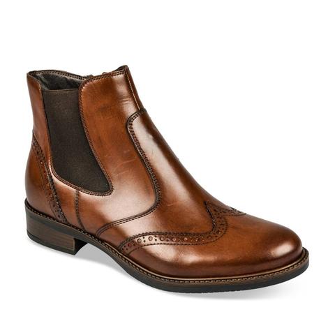 bottines marron chaussea