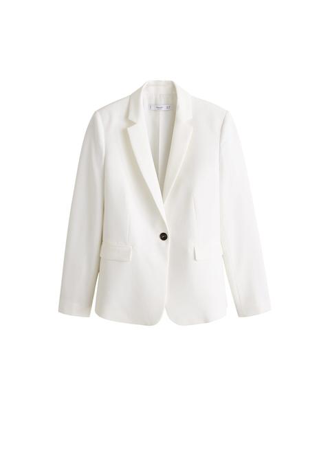 Strukturierter Basic-blazer