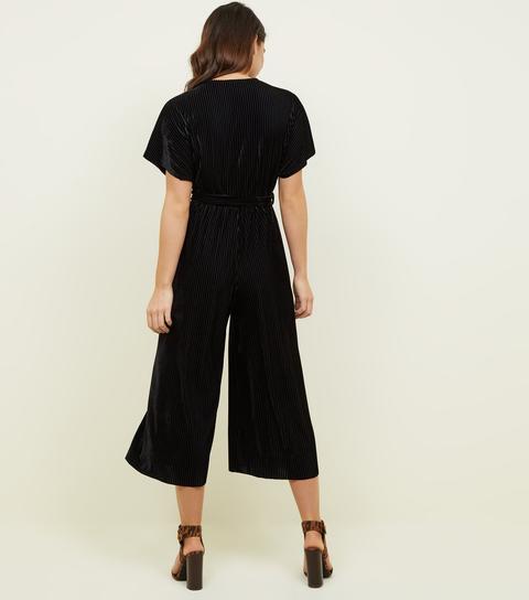 new look velvet jumpsuit