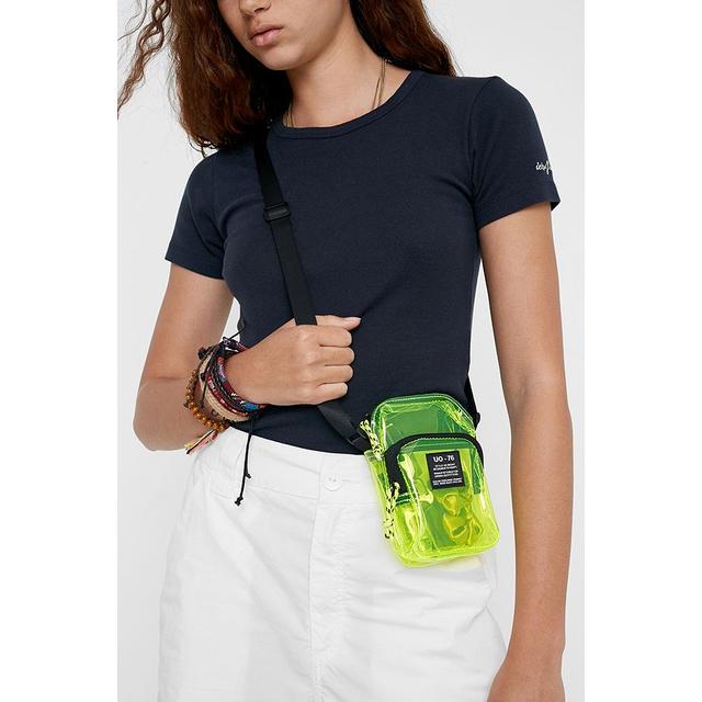 plastic pouch crossbody