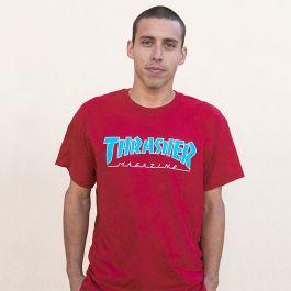 Outlined T-shirt (cardinal Red)