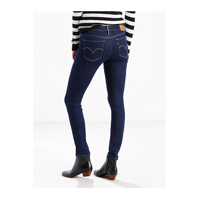 levi's 711 selvedge skinny jeans