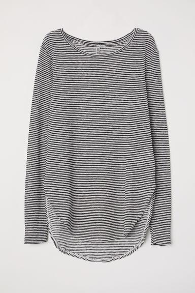 H & M - Pullover In Maglia Fine - Bianco