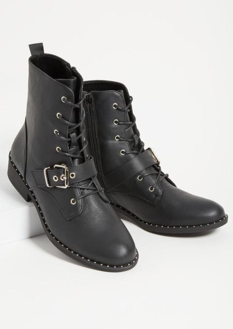 rue 21 black combat boots