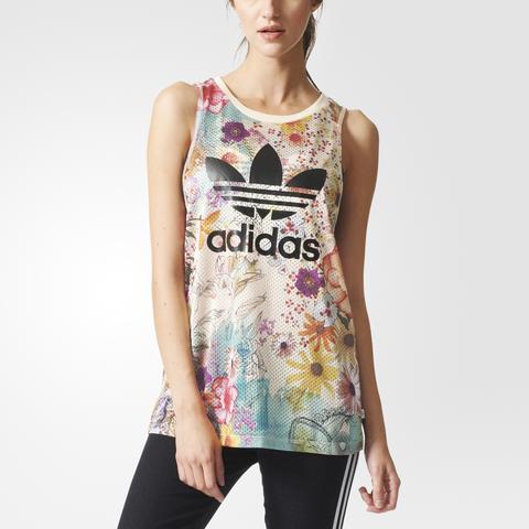 Camiseta De Tirantes Trefoil - Multicolor Adidas | Adidas España