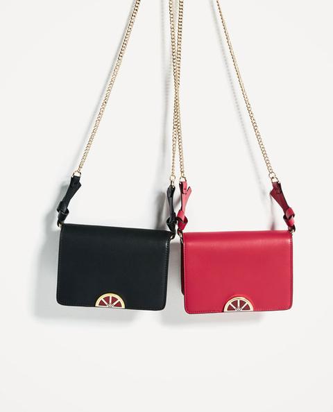 Fruit Detail Crossbody Bag