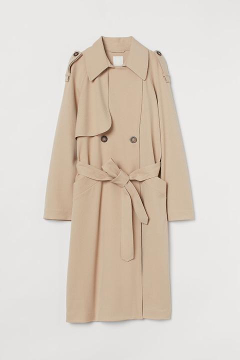 Trench-coat Croisé - Beige