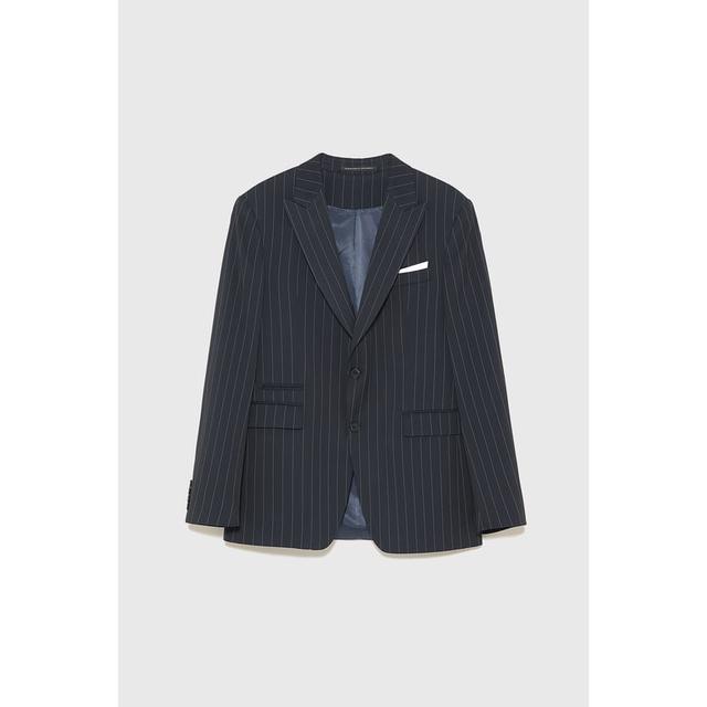 Blazer Da Completo Gessato from Zara on 21 Buttons