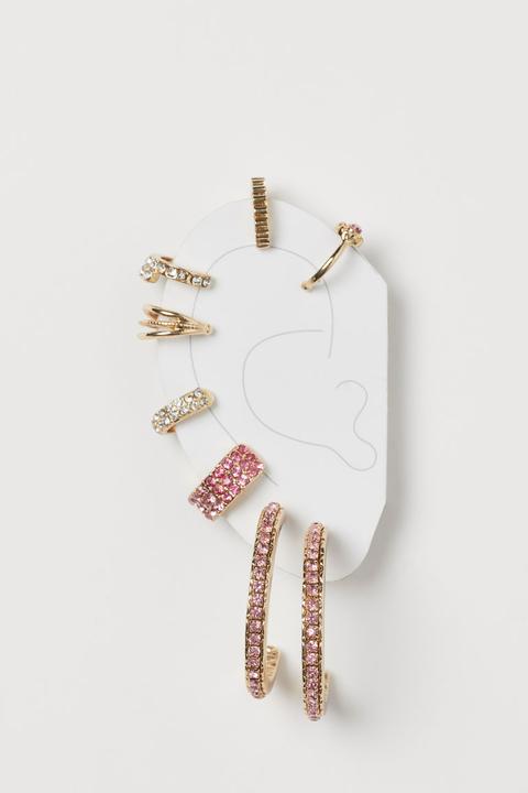 Pendientes Y Ear Cuffs - Oro