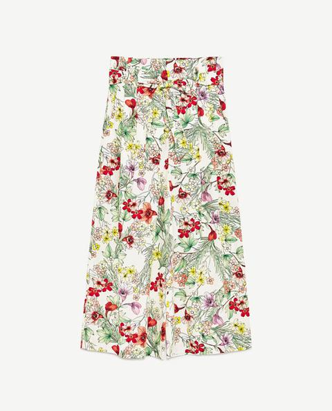 Culotte Estampado Flores
