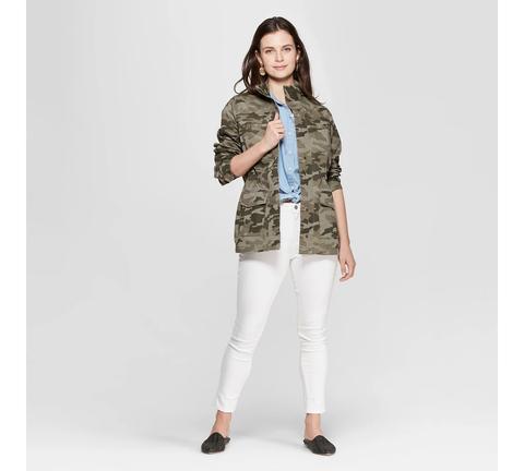 target womens camo jacket