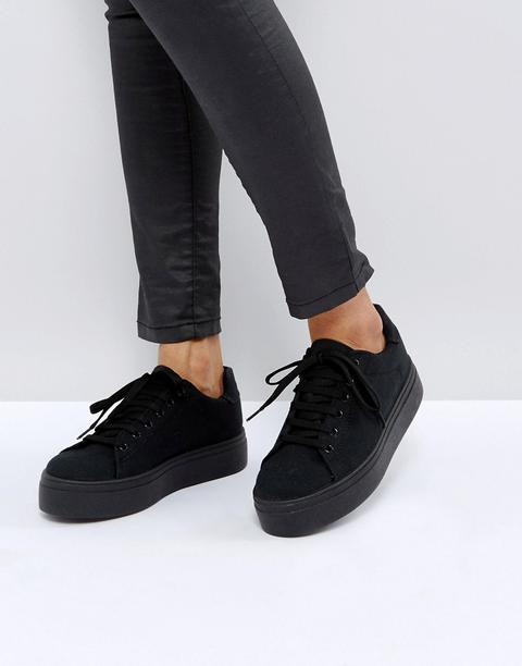 Asos Design Day Light Chunky Flatform Lace Up Trainers