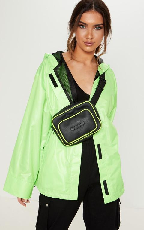 Neon Lime Hooded Neon Jacket