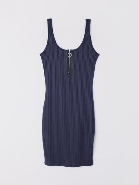 Bodydress Con Zip Blu Notte