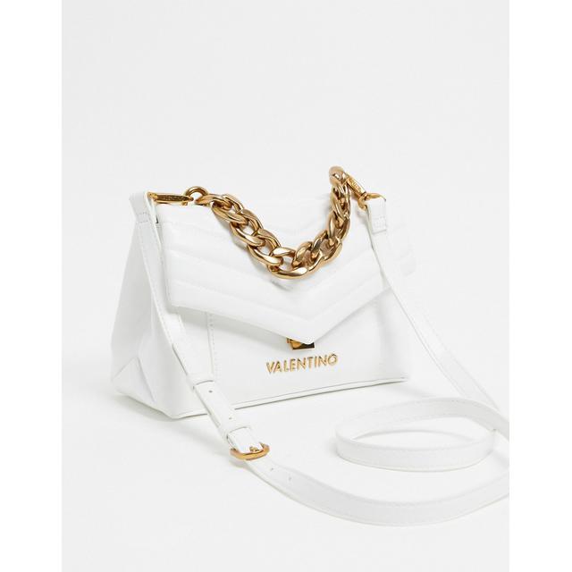 valentino white quilted bag