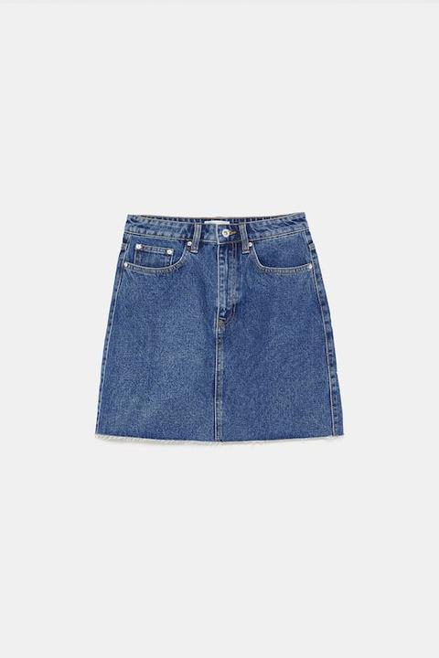 Minifalda Denim