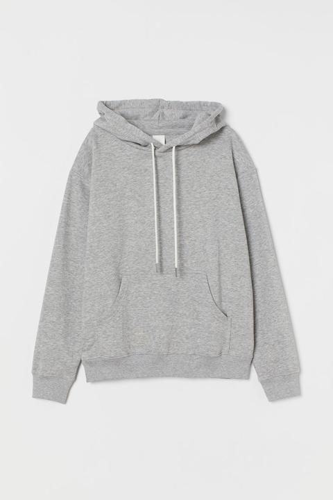 Sudadera Con Capucha - Gris