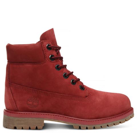 youth red timberland boots