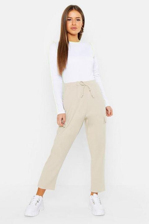 womens petite cargo trousers