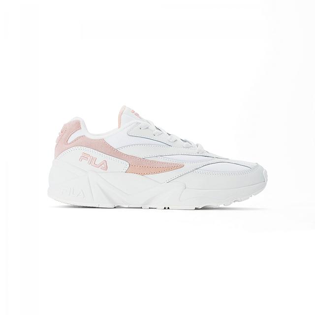 white salmon pink fila