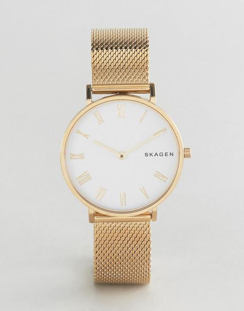 Skagen - Skw2713 Hald - Orologio In Maglia Oro - Oro