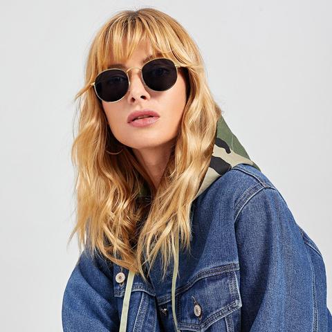Lunettes De Soleil Rondes