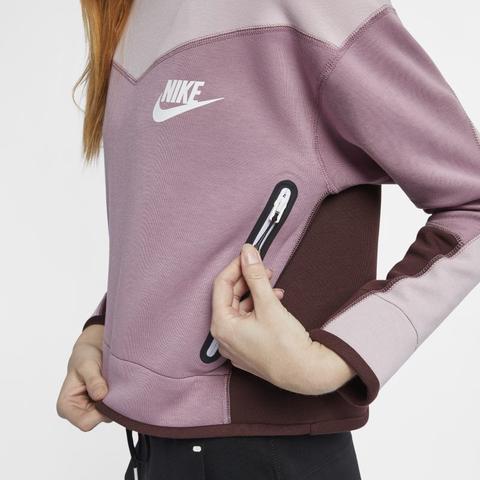 sudadera nike tech fleece mujer