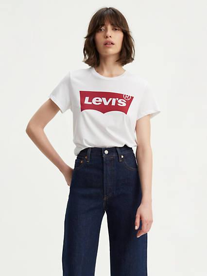 levis tops and tees for womens