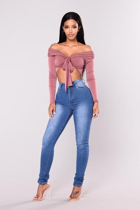 Isabella High Waisted Skinny Jeans - Medium Wash