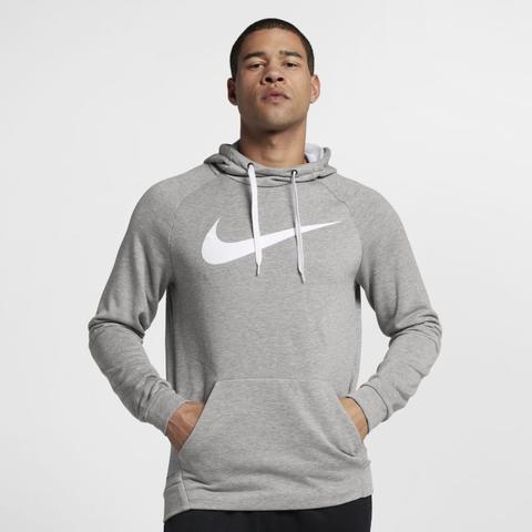 Felpa Da Training Con Cappuccio Nike Dri-fit - Uomo - Grigio