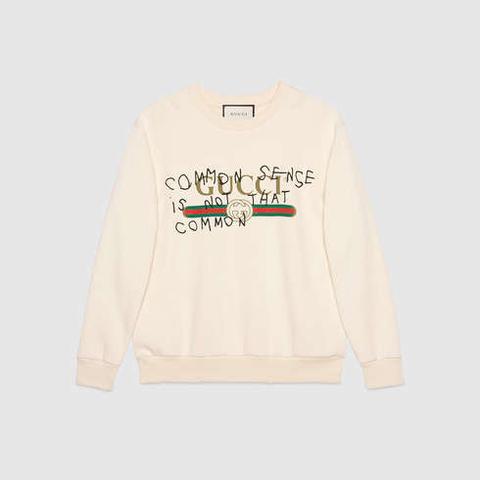 Felpa Con Stampa Gucci Coco Capitán