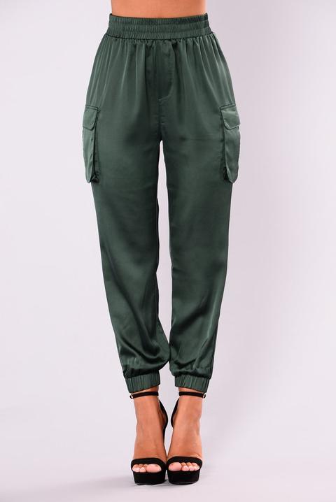 hunter green joggers