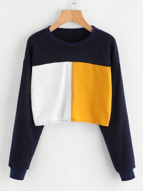 Color Block Sweatshirt