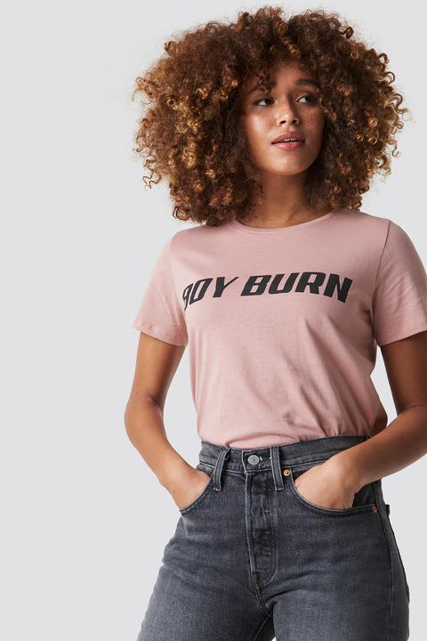 Na-kd Boy Burn Tee - Pink