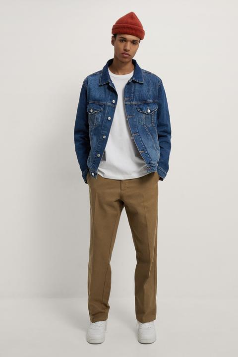 Cazadora Denim Estampado